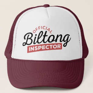Official Biltong Inspector   South Africa Trucker Hat
