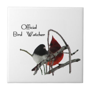 Official Bird Watcher Tile