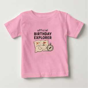 Official Birthday Explorer Toddler T-Shirt
