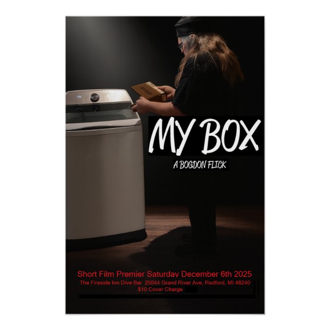 Official Bogdon My Box Movie Poster (Devant)