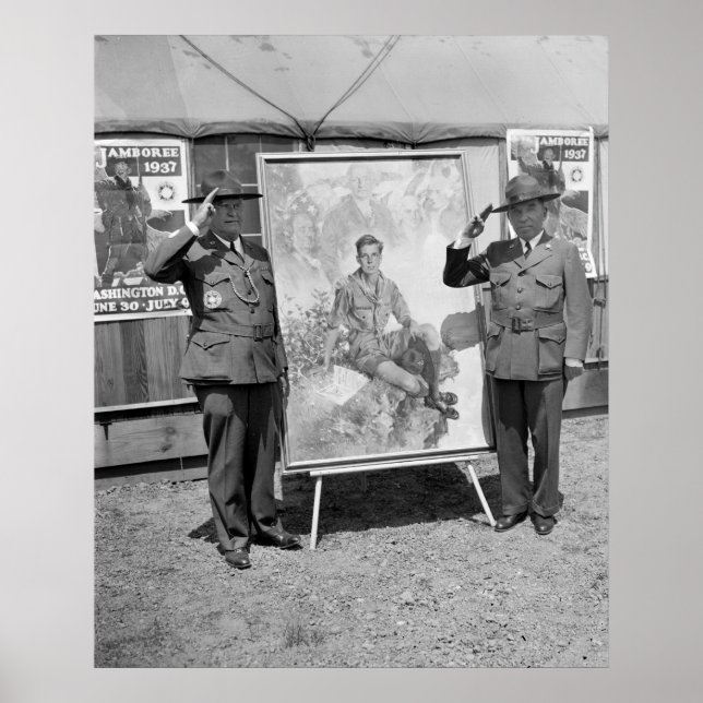 Official Boy Scout Poster, 1937 Poster (Front)