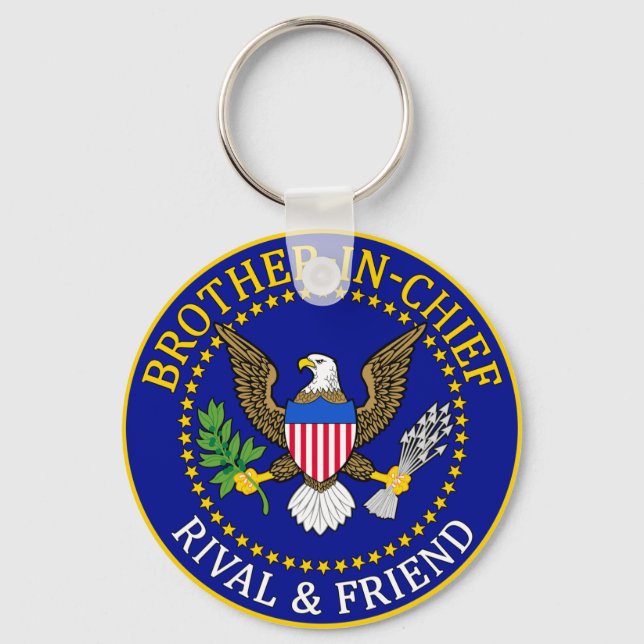 Official Brother Seal Keychain (Front)