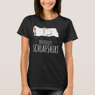 Official Bull Terrier Dog Sleep   Idea T-Shirt
