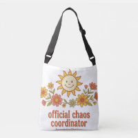 Official Chaos Coordinator Retro Happy Sun Design