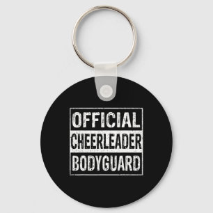 Official Cheerleader Bodyguard Cheerleading Mm Keychain
