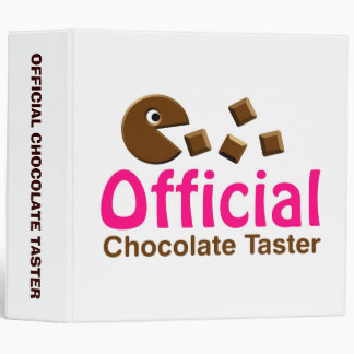 Official Chocolate Taster (2.0) Binder