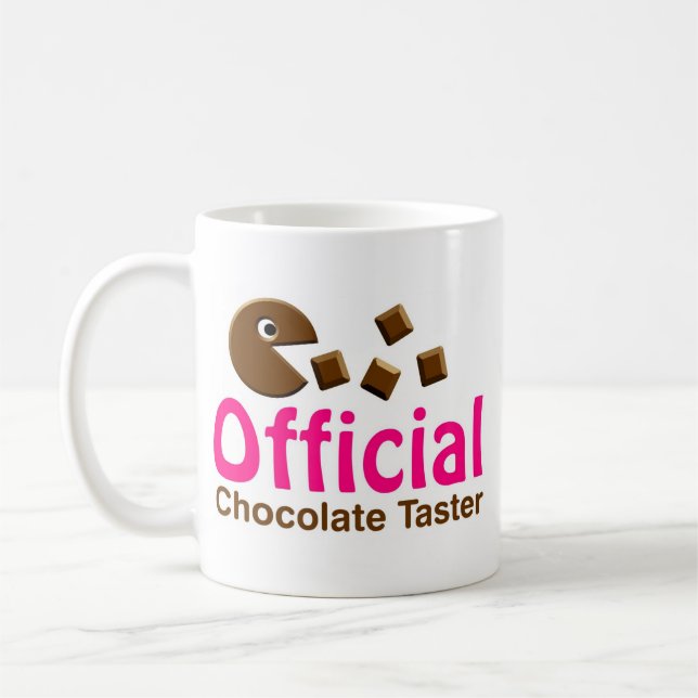 Official Chocolate Taster Coffee Mug (Left)