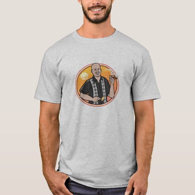 Official CigarJack.net Smoking Shirt (Front)