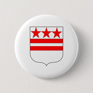 Official Coat of Arms of George Washington Family 2 Inch Round Button