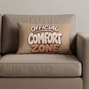 Official Comfort Zone Funny Accent Pillow