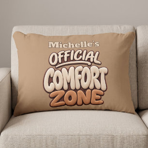 Official Comfort Zone Funny Accent Pillow