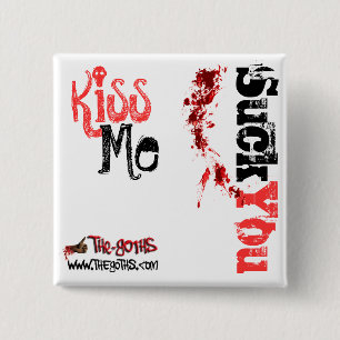 Official Comic Con LAUNCH button for THE GOTHS