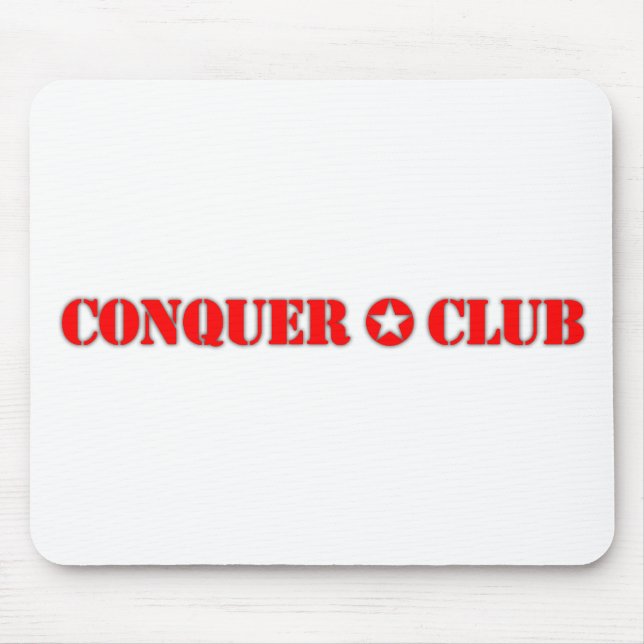 Official Conquer Club Mouse Pad (Front)