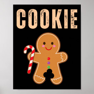 Official Cookie Eater Funny Christmas Couples Matc Poster