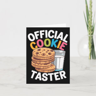 Official Cookie Taster Card