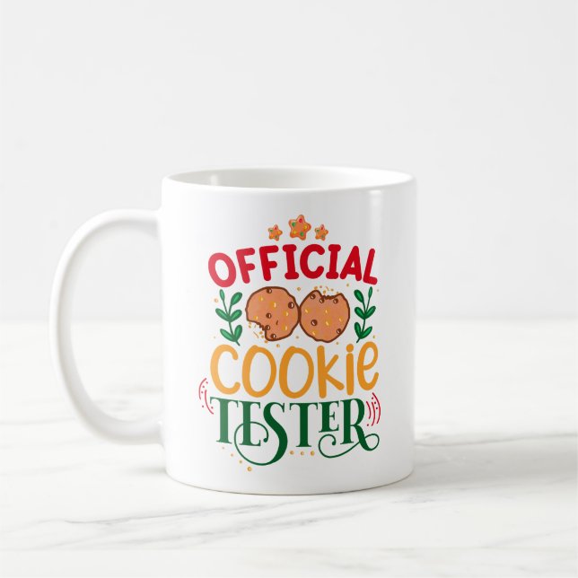 Official Cookie Tester Coffee Mug (Left)