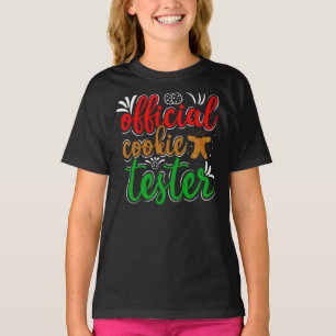 Official Cookie Tester – Cute Christmas Baking Tee