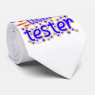 OFFICIAL COOKIE TESTER funny cookie party gift     Tie