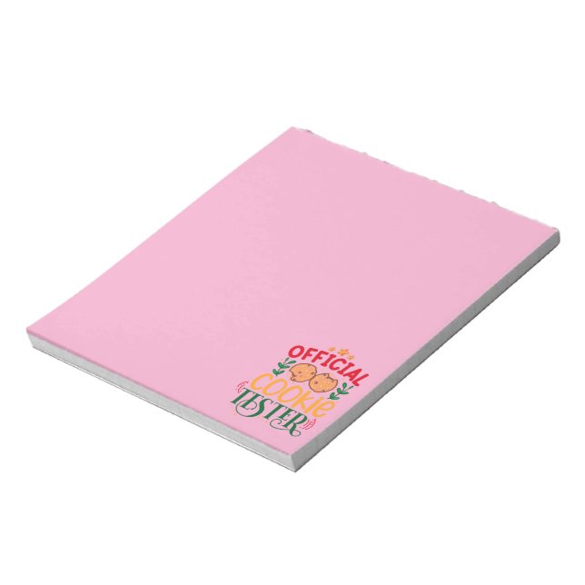Official Cookie Tester Notepad (Rotated)