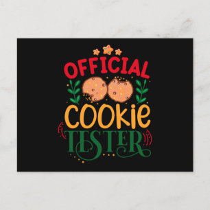 Official Cookie Tester Postcard