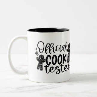 Official Cookie Tester Two-Tone Coffee Mug