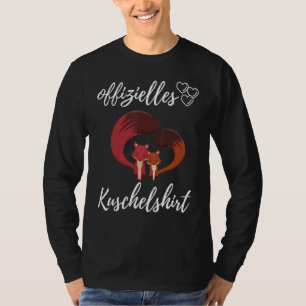 Official Cuddly  Fox Couple  Pyjamas T-Shirt
