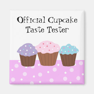 Official Cupcake Taste Tester Magnet