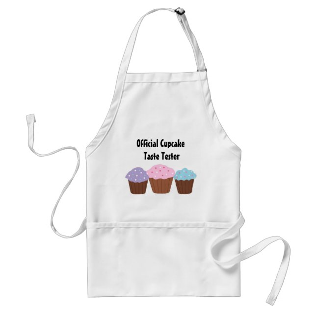 Official Cupcake Taste Tester Standard Apron (Front)