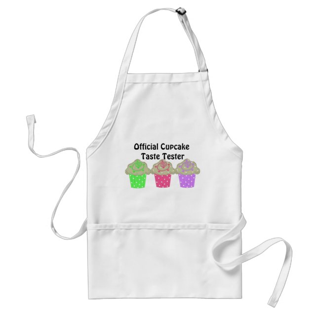 Official Cupcake Taste Tester Standard Apron (Front)