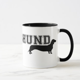 Official Dachshund Appreciation Society Ringer mug