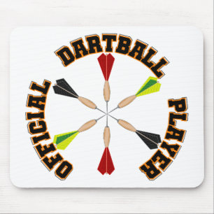 Official Dartball Player Mouse Pad
