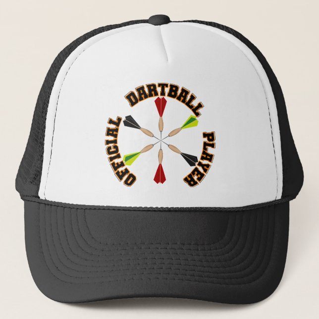 Official Dartball Player Trucker Hat (Front)