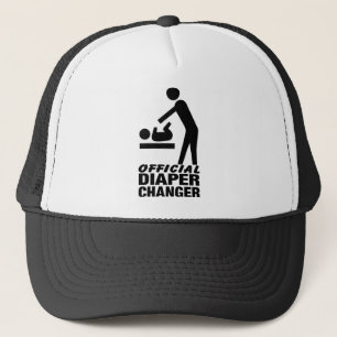 Official Diaper Changer Trucker Hat
