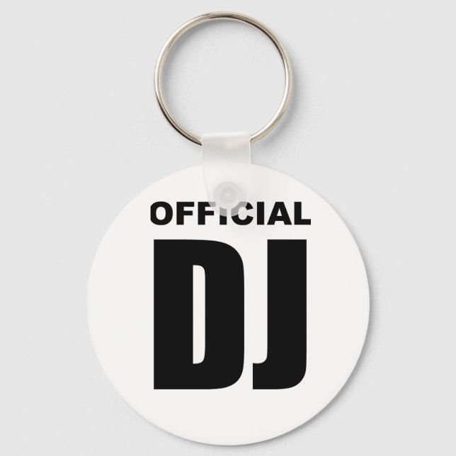 Official DJ Keychain (Front)