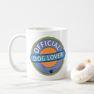 Official Dog Lover Coffee Mug