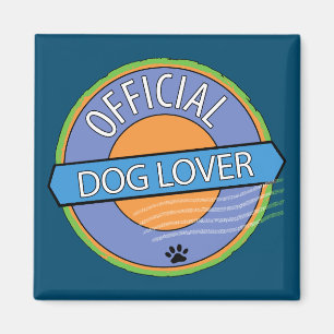 Official Dog Lover Magnet