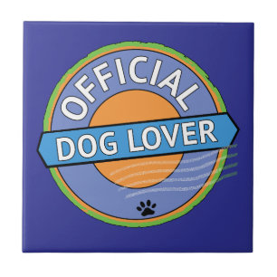 Official Dog Lover    Tile