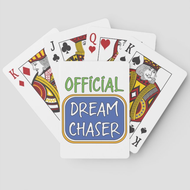Official Dream Chaser      Playing Cards (Back)