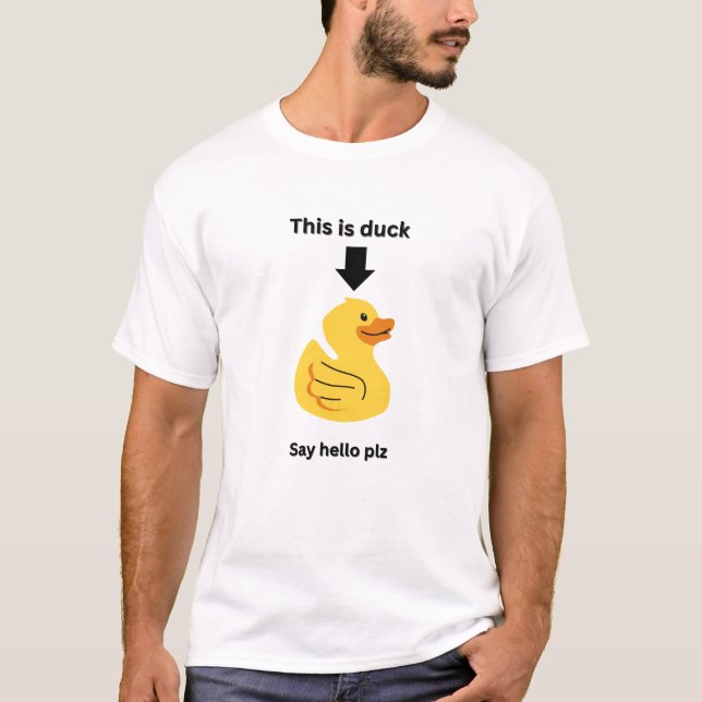 Official duck t-shirt (Front)