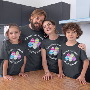 Official Easter Egg Hunter Family T-Shirt