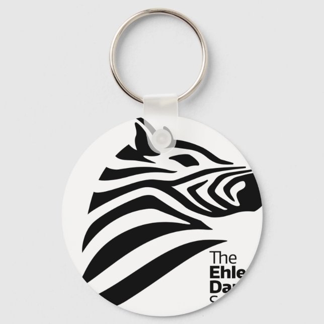 Official Ehlers-Danlos Society Logo Keychain (Front)