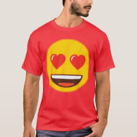 Official Emoji Heart Eyes Yellow Smile Face