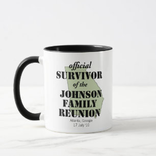 Official Family Reunion Survivor - Georgia Green Mug