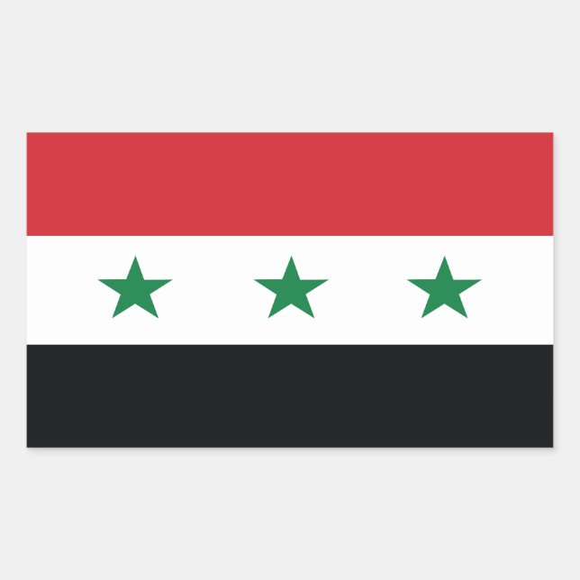 Official Flag of Iraq Sticker (Front)