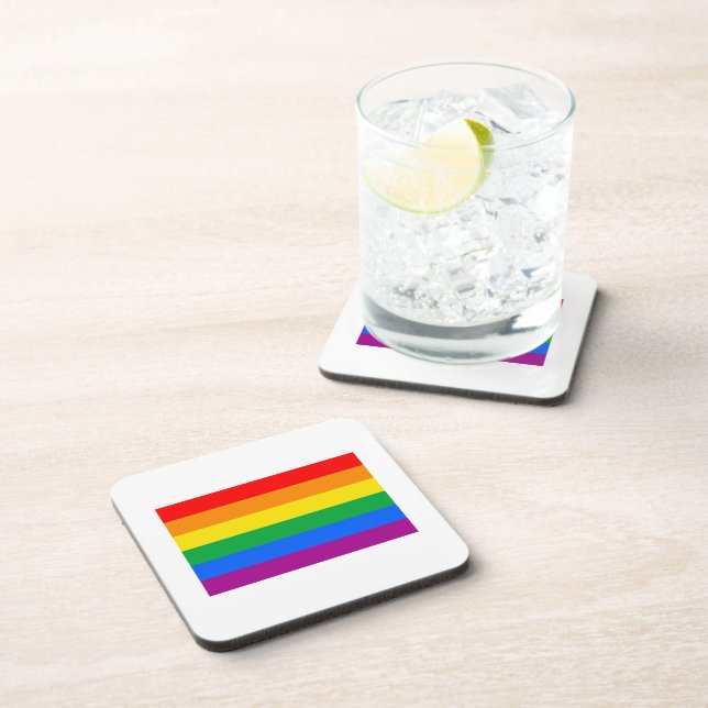 OFFICIAL GAY PRIDE FLAG COASTER (Right Side)