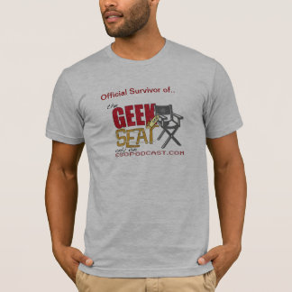 Official Geek Seat Survival T-Shirt