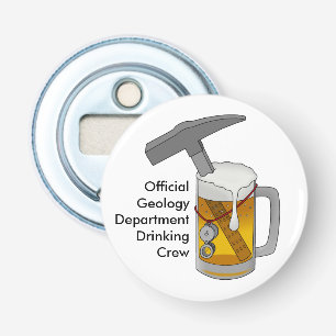 Official Geology Department Drinking Crew Bottle Opener