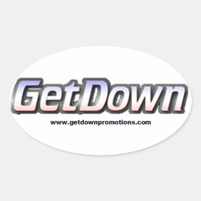 Official GetDown Stickers (Front)
