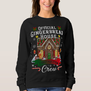Official Gingerbread House Construction Crew Chris Sweatshirt