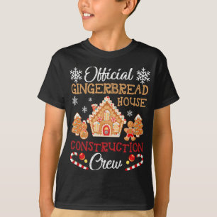 Official Gingerbread House Construction Crew Ginge T-Shirt